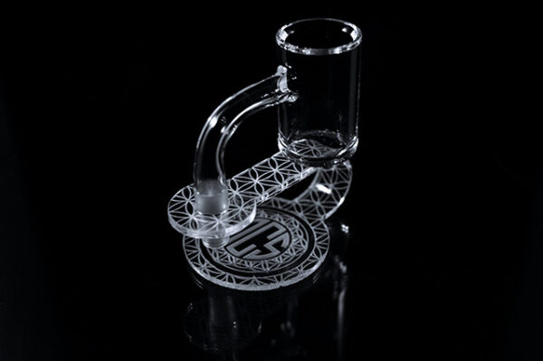 DCS Acrylic Stand for 10mm • 90º • Male Banger