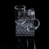 DCS Acrylic Double Stand for 25mm Quartz Bangers with 10mm and 14mm Joints - Image 3